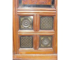 Bruce Talbert for Gillow & Co., Walnut Amboyna Ebonised Gilt Bedroom Suite - Thumbnail 8