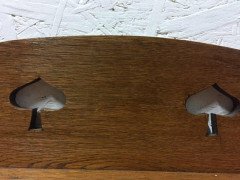 Liberty & Co. Attributed, Arts & Crafts Oak Bookcase with floral cut-outs - Thumbnail 2