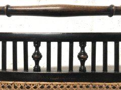 E. W. Godwin. An Anglo-Japanese Ebonised Beech and Caned Armchair - Thumbnail 7