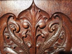George Jack for Morris & Co., ( attributed. ). An Exceptional Arts & Crafts Quarter Sawn Oak Library Table/double Desk - Thumbnail 5