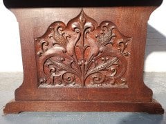 George Jack for Morris & Co., ( attributed. ). An Exceptional Arts & Crafts Quarter Sawn Oak Library Table/double Desk - Thumbnail 10