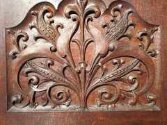 George Jack for Morris & Co., ( attributed. ). An Exceptional Arts & Crafts Quarter Sawn Oak Library Table/double Desk - Thumbnail 12