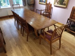 Edward Barnsley for the Rural Industries Bureau. A Walnut Dining Table - Thumbnail 2