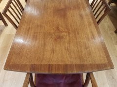 Edward Barnsley for the Rural Industries Bureau. A Walnut Dining Table - Thumbnail 4