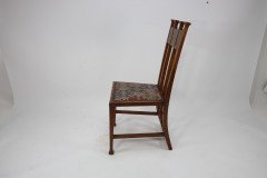 George Montague Ellwood. Made by J. S. Henry. A Set of Ten Arts & Crafts Oak Dining Chairs - Thumbnail 5