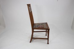 George Montague Ellwood for J. S. Henry, Ten Arts & Crafts Oak Dining Chairs - Thumbnail 6