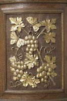Bruce Talbert for Gillow & Co. Attributed, Oak Aesthetic Movement Glazed Cabinet - Thumbnail 6