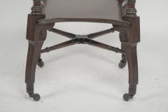 Jas Shoolbred Aesthetic Movement Walnut Octagonal Centre Table - Thumbnail 6