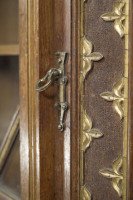 Bruce Talbert for Gillows, attributed. A Fine Aesthetic Movement Oak & Glazed Cabinet - Thumbnail 8