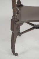 Jas Shoolbred Aesthetic Movement Walnut Octagonal Centre Table - Thumbnail 8