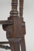 Jas Shoolbred Aesthetic Movement Walnut Octagonal Centre Table - Thumbnail 14