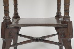 Jas Shoolbred Aesthetic Movement Walnut Octagonal Centre Table - Thumbnail 15