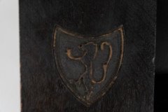 Seymour Easton. A Gothic Revival Ebonised Tabard Inn Library Revolving Bookcase - Thumbnail 13