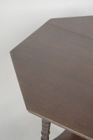 Jas Shoolbred Aesthetic Movement Walnut Octagonal Centre Table - Thumbnail 20