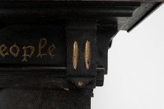 Seymour Easton. A Gothic Revival Ebonised Tabard Inn Library Revolving Bookcase - Thumbnail 20
