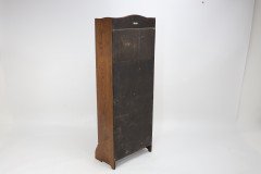 Liberty & Co., English Arts & Crafts Oak Bookcase, with Shaped Upper Details - Thumbnail 4