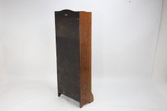 Liberty & Co., English Arts & Crafts Oak Bookcase, with Shaped Upper Details - Thumbnail 6