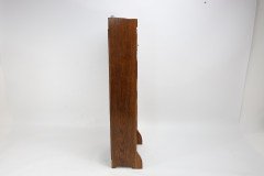 Liberty & Co., English Arts & Crafts Oak Bookcase, with Shaped Upper Details - Thumbnail 7