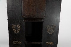 Seymour Easton. A Gothic Revival Ebonised Tabard Inn Library Revolving Bookcase - Thumbnail 28
