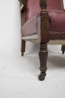Henry William Batley, attributed. Jas. Shoolbred. An Aesthetic Movement Oak Armchair - Thumbnail 7