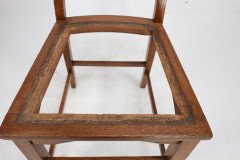 Two Glasgow-Style Arts & Crafts Oak Armchairs & Single Matching Dining Chair - Thumbnail 31