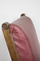 Henry William Batley Attributed, Jas. Shoolbred. Aesthetic Movement Oak Armchair - Thumbnail 9