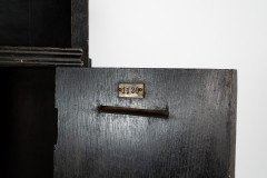 Seymour Easton. A Gothic Revival Ebonised Tabard Inn Library Revolving Bookcase - Thumbnail 35
