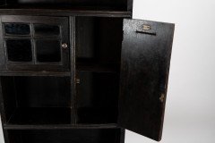 Seymour Easton. A Gothic Revival Ebonised Tabard Inn Library Revolving Bookcase - Thumbnail 36