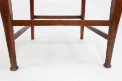 Two Glasgow-Style Arts & Crafts Oak Armchairs & Single Matching Dining Chair - Thumbnail 36