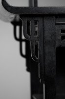 Heal's Attributed, Anglo-Japanese Ebonised Side Cabinet with Japanese Fretwork - Thumbnail 11
