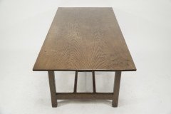 Gordon Russell. A Rare Super Quality Arts & Crafts Cotswold School Oak Dining Table - Thumbnail 5