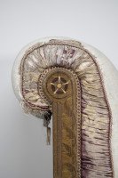 Leonard William Collmann, an Exhibition Quality Gothic Revival Oak Chaise Lounge - Thumbnail 4