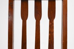 Two Glasgow-Style Arts & Crafts Oak Armchairs & Single Matching Dining Chair - Thumbnail 43