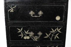 Daniel Cottier a Rare & Early Anglo-Japanese Ebonised Tall Chest of Drawers - Thumbnail 8