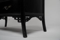 Heal's Attributed, Anglo-Japanese Ebonised Side Cabinet with Japanese Fretwork - Thumbnail 19