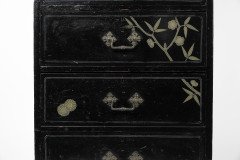 Daniel Cottier Rare & Early Anglo-Japanese Ebonised Tall Chest of Drawers - Thumbnail 10