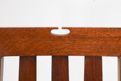 Two Glasgow-Style Arts & Crafts Oak Armchairs & a Single Matching Dining Chair - Thumbnail 45