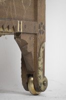 Leonard William Collmann, Exhibition Quality Gothic Revival Oak Chaise Lounge - Thumbnail 17