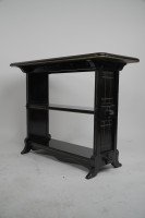 Dr. C. Dresser, Style Of, Aesthetic Movement Carved, Gilded & Ebonized Side Table - Thumbnail 6
