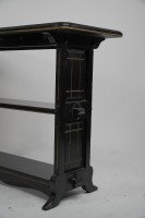 Dr. C. Dresser, Style of. Aesthetic Carved, Gilded & Ebonised Side Table - Thumbnail 7