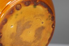 Bretby. A Large English Arts & Crafts Planter with Green Fading to Yellow Body - Thumbnail 4