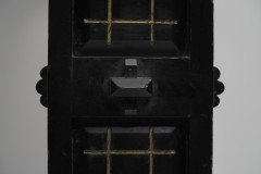 Dr. C. Dresser, Style Of, Aesthetic Movement Carved, Gilded & Ebonized Side Table - Thumbnail 12