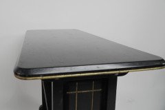 Dr. C. Dresser, Style Of, Aesthetic Movement Carved, Gilded & Ebonized Side Table - Thumbnail 14
