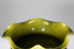Bretby. A Large English Arts & Crafts Planter with Green Fading to Yellow Body - Thumbnail 10