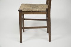 Liberty & Co., Style of C. F. A. Voysey. A Pair of Oak Rush Seat Ladderback Armchairs - Thumbnail 37
