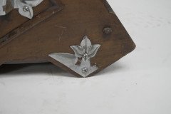 Dr. C. Dresser, attributed. Aesthetic Movement Walnut Coal Scuttle with Stylized Mounts - Thumbnail 15