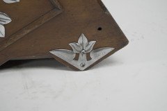 Dr. C. Dresser, attributed. Aesthetic Movement Walnut Coal Scuttle with Stylized Mounts - Thumbnail 21