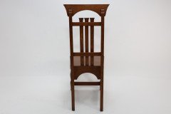 Shapland & Petter. An Arts & Crafts Oak Chair in the Style of M. H. Baillie Scott - Thumbnail 4