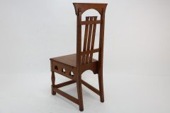 Shapland & Petter. An Arts & Crafts Oak Chair In the style of M. H. Baillie Scott - Thumbnail 5