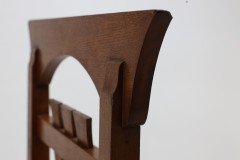 Shapland & Petter. An Arts & Crafts Oak Chair in the Style of M. H. Baillie Scott - Thumbnail 11